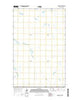Hannah OE N North Dakota Current topographic map, 1:24000 scale, 7.5 X 7.5 Minute, Year 2014