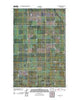 Hannah SW North Dakota Historical topographic map, 1:24000 scale, 7.5 X 7.5 Minute, Year 2011