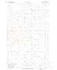 Hannover North Dakota Historical topographic map, 1:24000 scale, 7.5 X 7.5 Minute, Year 1972