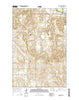 Hannover NE North Dakota Current topographic map, 1:24000 scale, 7.5 X 7.5 Minute, Year 2014
