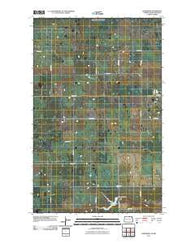 Hansboro North Dakota Historical topographic map, 1:24000 scale, 7.5 X 7.5 Minute, Year 2011