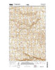 Hansboro North Dakota Current topographic map, 1:24000 scale, 7.5 X 7.5 Minute, Year 2014