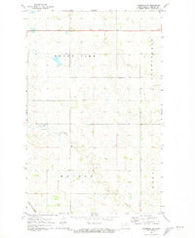 Hansboro SW North Dakota Historical topographic map, 1:24000 scale, 7.5 X 7.5 Minute, Year 1970