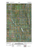 Hansboro NE North Dakota Historical topographic map, 1:24000 scale, 7.5 X 7.5 Minute, Year 2011