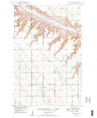 Hartland North Dakota Historical topographic map, 1:24000 scale, 7.5 X 7.5 Minute, Year 1949