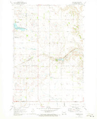 Hastings North Dakota Historical topographic map, 1:24000 scale, 7.5 X 7.5 Minute, Year 1970