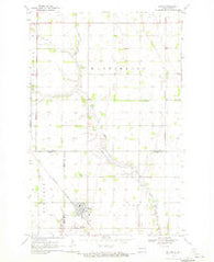 Hatton North Dakota Historical topographic map, 1:24000 scale, 7.5 X 7.5 Minute, Year 1970