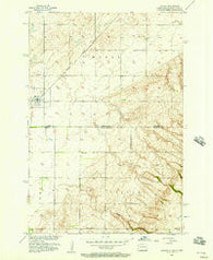 Havana North Dakota Historical topographic map, 1:24000 scale, 7.5 X 7.5 Minute, Year 1956
