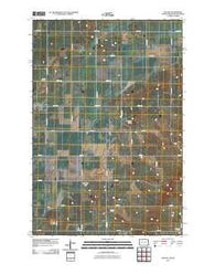 Havana North Dakota Historical topographic map, 1:24000 scale, 7.5 X 7.5 Minute, Year 2011