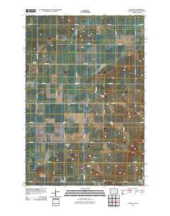 Havana North Dakota Historical topographic map, 1:24000 scale, 7.5 X 7.5 Minute, Year 2011