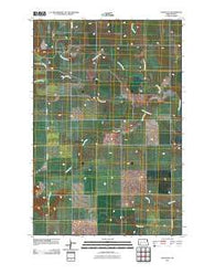 Havelock North Dakota Historical topographic map, 1:24000 scale, 7.5 X 7.5 Minute, Year 2011