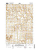 Havelock North Dakota Current topographic map, 1:24000 scale, 7.5 X 7.5 Minute, Year 2014
