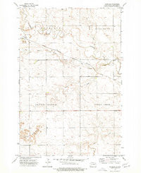 Havelock North Dakota Historical topographic map, 1:24000 scale, 7.5 X 7.5 Minute, Year 1973