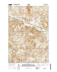 Haynes North Dakota Current topographic map, 1:24000 scale, 7.5 X 7.5 Minute, Year 2014