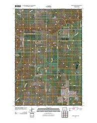 Hazelton NW North Dakota Historical topographic map, 1:24000 scale, 7.5 X 7.5 Minute, Year 2011