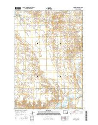 Hazelton SW North Dakota Current topographic map, 1:24000 scale, 7.5 X 7.5 Minute, Year 2014