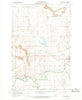 Hazen West North Dakota Historical topographic map, 1:24000 scale, 7.5 X 7.5 Minute, Year 1968