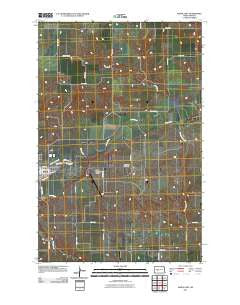 Hazen East North Dakota Historical topographic map, 1:24000 scale, 7.5 X 7.5 Minute, Year 2011