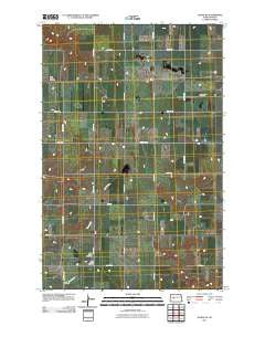 Hazen NE North Dakota Historical topographic map, 1:24000 scale, 7.5 X 7.5 Minute, Year 2011