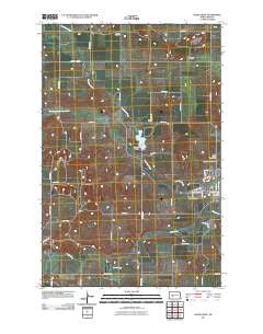 Hazen West North Dakota Historical topographic map, 1:24000 scale, 7.5 X 7.5 Minute, Year 2011
