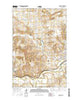 Hazen West North Dakota Current topographic map, 1:24000 scale, 7.5 X 7.5 Minute, Year 2014
