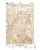 Heart Butte NW North Dakota Current topographic map, 1:24000 scale, 7.5 X 7.5 Minute, Year 2014