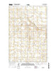 Heaton North Dakota Current topographic map, 1:24000 scale, 7.5 X 7.5 Minute, Year 2014