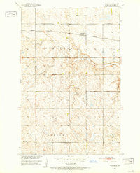 Heaton North Dakota Historical topographic map, 1:24000 scale, 7.5 X 7.5 Minute, Year 1951