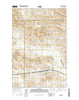 Hebron North Dakota Current topographic map, 1:24000 scale, 7.5 X 7.5 Minute, Year 2014