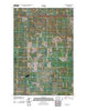 Hebron SE North Dakota Historical topographic map, 1:24000 scale, 7.5 X 7.5 Minute, Year 2011