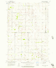 Hecla NE North Dakota Historical topographic map, 1:24000 scale, 7.5 X 7.5 Minute, Year 1956