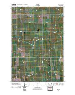 Heil North Dakota Historical topographic map, 1:24000 scale, 7.5 X 7.5 Minute, Year 2011