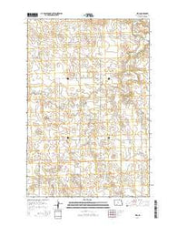 Heil North Dakota Current topographic map, 1:24000 scale, 7.5 X 7.5 Minute, Year 2014