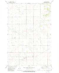Heil North Dakota Historical topographic map, 1:24000 scale, 7.5 X 7.5 Minute, Year 1980