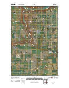 Heimdal North Dakota Historical topographic map, 1:24000 scale, 7.5 X 7.5 Minute, Year 2011