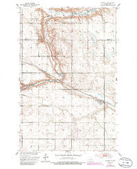 Heimdal North Dakota Historical topographic map, 1:24000 scale, 7.5 X 7.5 Minute, Year 1951