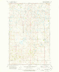 Helde Lake North Dakota Historical topographic map, 1:24000 scale, 7.5 X 7.5 Minute, Year 1974