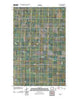 Hensel North Dakota Historical topographic map, 1:24000 scale, 7.5 X 7.5 Minute, Year 2011
