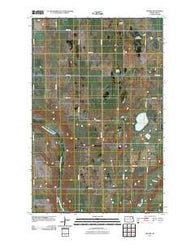 Hesper North Dakota Historical topographic map, 1:24000 scale, 7.5 X 7.5 Minute, Year 2011