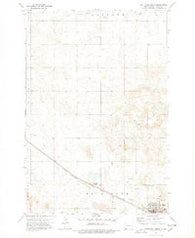 Hettinger North North Dakota Historical topographic map, 1:24000 scale, 7.5 X 7.5 Minute, Year 1974