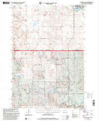 Hettinger South North Dakota Historical topographic map, 1:24000 scale, 7.5 X 7.5 Minute, Year 1998