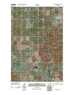 Hettinger North North Dakota Historical topographic map, 1:24000 scale, 7.5 X 7.5 Minute, Year 2011