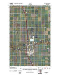 Hillsboro North Dakota Historical topographic map, 1:24000 scale, 7.5 X 7.5 Minute, Year 2011