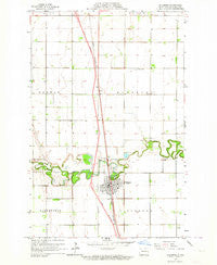 Hillsboro North Dakota Historical topographic map, 1:24000 scale, 7.5 X 7.5 Minute, Year 1963