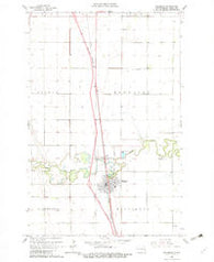 Hillsboro North Dakota Historical topographic map, 1:24000 scale, 7.5 X 7.5 Minute, Year 1963