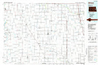 Hillsboro North Dakota Historical topographic map, 1:100000 scale, 30 X 60 Minute, Year 1985