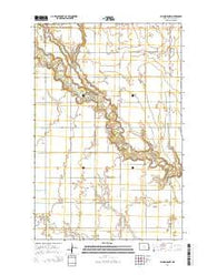Hillsboro NW North Dakota Current topographic map, 1:24000 scale, 7.5 X 7.5 Minute, Year 2014