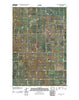 Hirschville SW North Dakota Historical topographic map, 1:24000 scale, 7.5 X 7.5 Minute, Year 2011