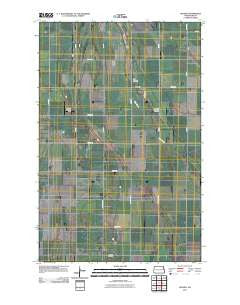 Holmes North Dakota Historical topographic map, 1:24000 scale, 7.5 X 7.5 Minute, Year 2011