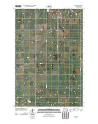 Homer North Dakota Historical topographic map, 1:24000 scale, 7.5 X 7.5 Minute, Year 2011